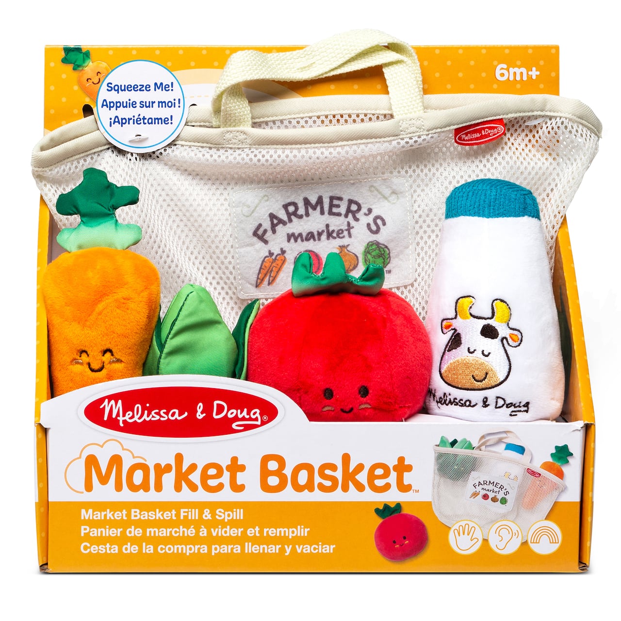 Melissa & Doug® Market Basket™ Fill & Spill Play Set